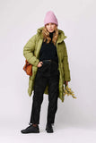 Makia Maren Parka Green Puffy Mantel