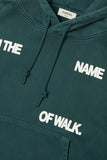 Pompeii Walk Emerald Boxy Hoodie - Men