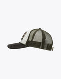 Les Deux Waylon Foam Cap - Pine Green Ivory