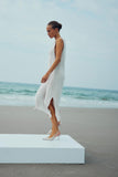 With Black WBLdordi Long Tank Dress Kleid Grau