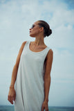 With Black WBLdordi Long Tank Dress Kleid Grau