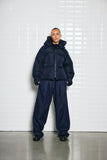 WHITE BLACK  WBLKYLIE REAL DOWN JACKET MID NIGHT BLUE
