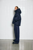 WHITE BLACK  WBLKYLIE REAL DOWN JACKET MID NIGHT BLUE
