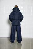 WHITE BLACK  WBLKYLIE REAL DOWN JACKET MID NIGHT BLUE