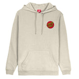 Santa Cruz Classic Dot Chest Hoodie Light Grey