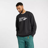 New Balance Numeric French Terry Crew Sweat - Black