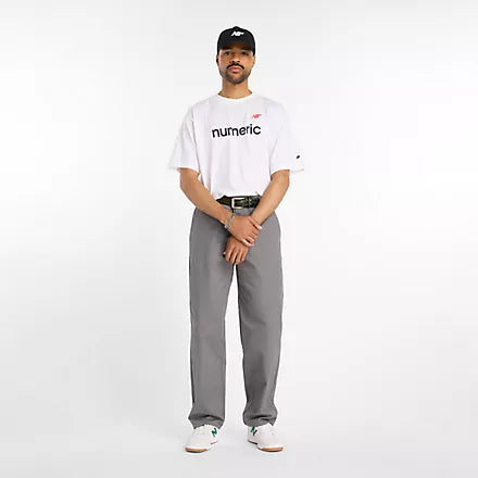 New Balance T-shirt Numeric Linear Logo - White