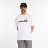 New Balance T-shirt Numeric Linear Logo - White