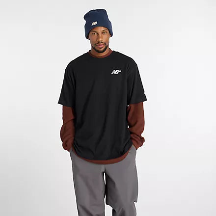 New Balance T-shirt Numeric Small Logo - Black