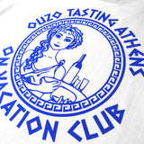 On Vacation Ouzo Tasting T-shirt - White