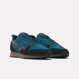 Reebok Classic Leather Shoe - Escape Blue/Black/Utility Brown