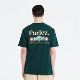 Parlez Reefer T-shirt Black Deep Green
