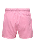 Only and Sons Männer Basile Life Swim Short - Wild Rose