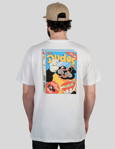 The Dudes Cereals Premium  T-shirt Off-White 1007829