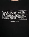 The Dudes Free Sweatshirt Black 1010202