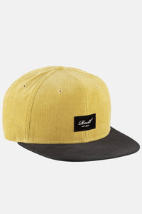 Reell Suede Cap Yellow Brown Ribcord