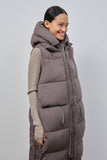 Embassy of Bricks and Logs Lorient Puffer Vest Black Olive