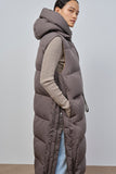 Embassy of Bricks and Logs Lorient Puffer Vest Black Olive