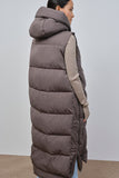 Embassy of Bricks and Logs Lorient Puffer Vest Black Olive