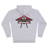 Independent Keys To The City Zip Hoodie Mens Athletic Heather