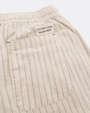 Colours & Sons Herren Linen Shorts Pinstirpes
