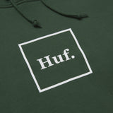 Huf Essential Box Logo Hooded Grün Männer PF00098