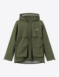 Les Deux Milan Windbreaker Men Olive Night