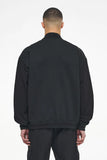 Pegador Whitney Varsity Jacket Washed Black Ink Black