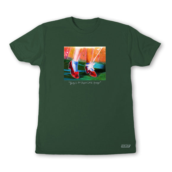 Picture Show No Place Like Home T-shirt Männer Green