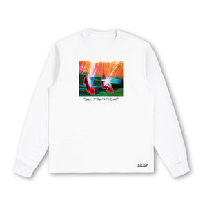 Picture Show No Place Like Home Longsleeve Männer White