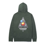 Huf Video Format Triple Triangle Hooded Grün Männer