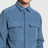 Revolution Rvlt 3776 Utility Shirt Cord Hemd Men Blue