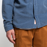 Revolution Rvlt 3776 Utility Shirt Cord Hemd Men Blue