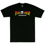 Thrasher x Alien Workshop AWS Spectrum T-shirt Black
